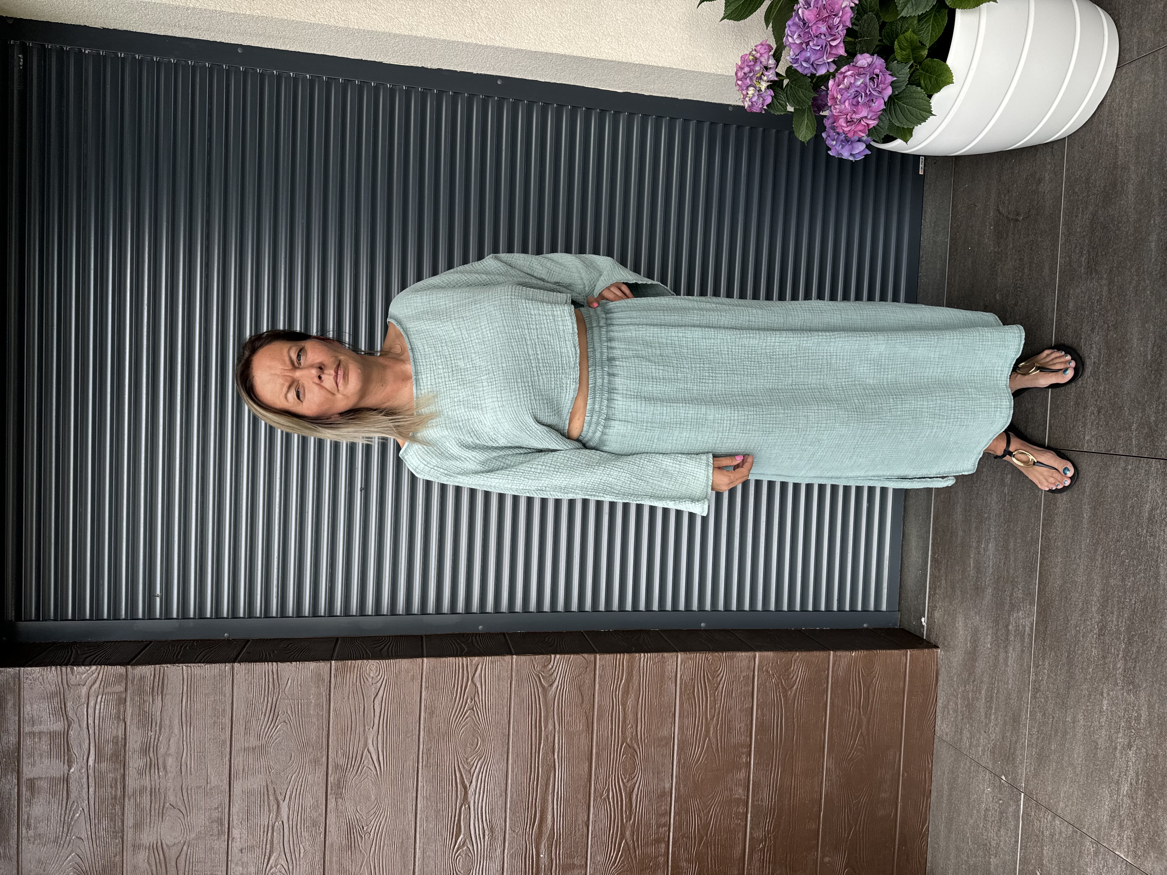 Komplet muślinowy BOHO – kolory - zdjęcie 2