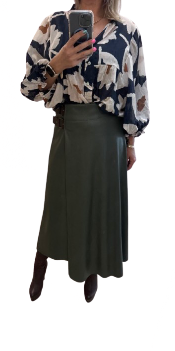 Spódnica ekoskóra – kolory - zdjęcie 4