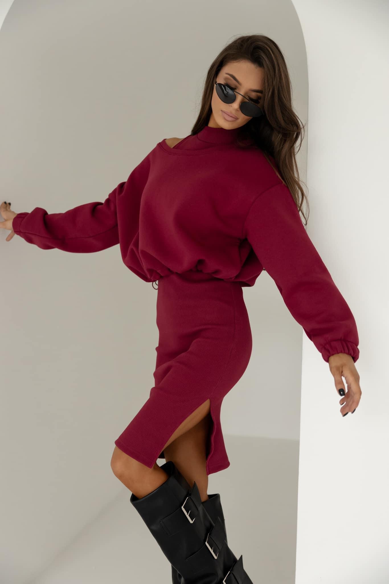 Komplet: Bluza i sukienka – KOLORY - zdjęcie 2