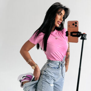 OLAVOGA | T-SHIRT DAMSKI SIENA | PINK