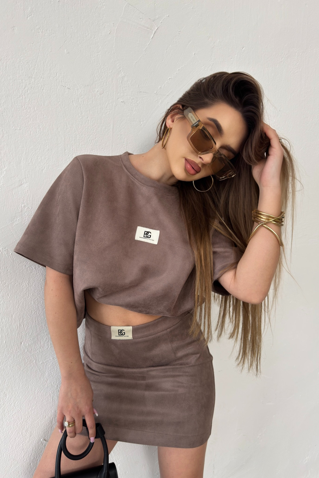 KOMPLET DAMSKI BG MINI | CAPPUCCINO | L - zdjęcie 6