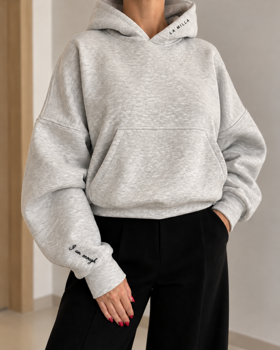 La Milla | Bluza - I am enough | UNI XS–L - obrazek 2