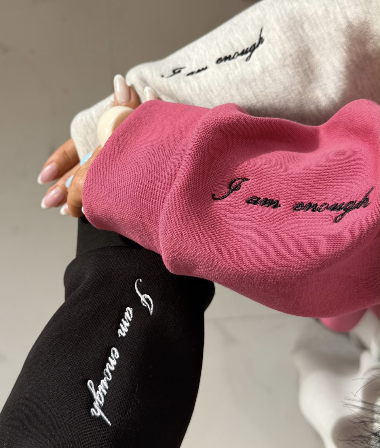 La Milla | Bluza - I am enough | UNI XS–L - obrazek 3