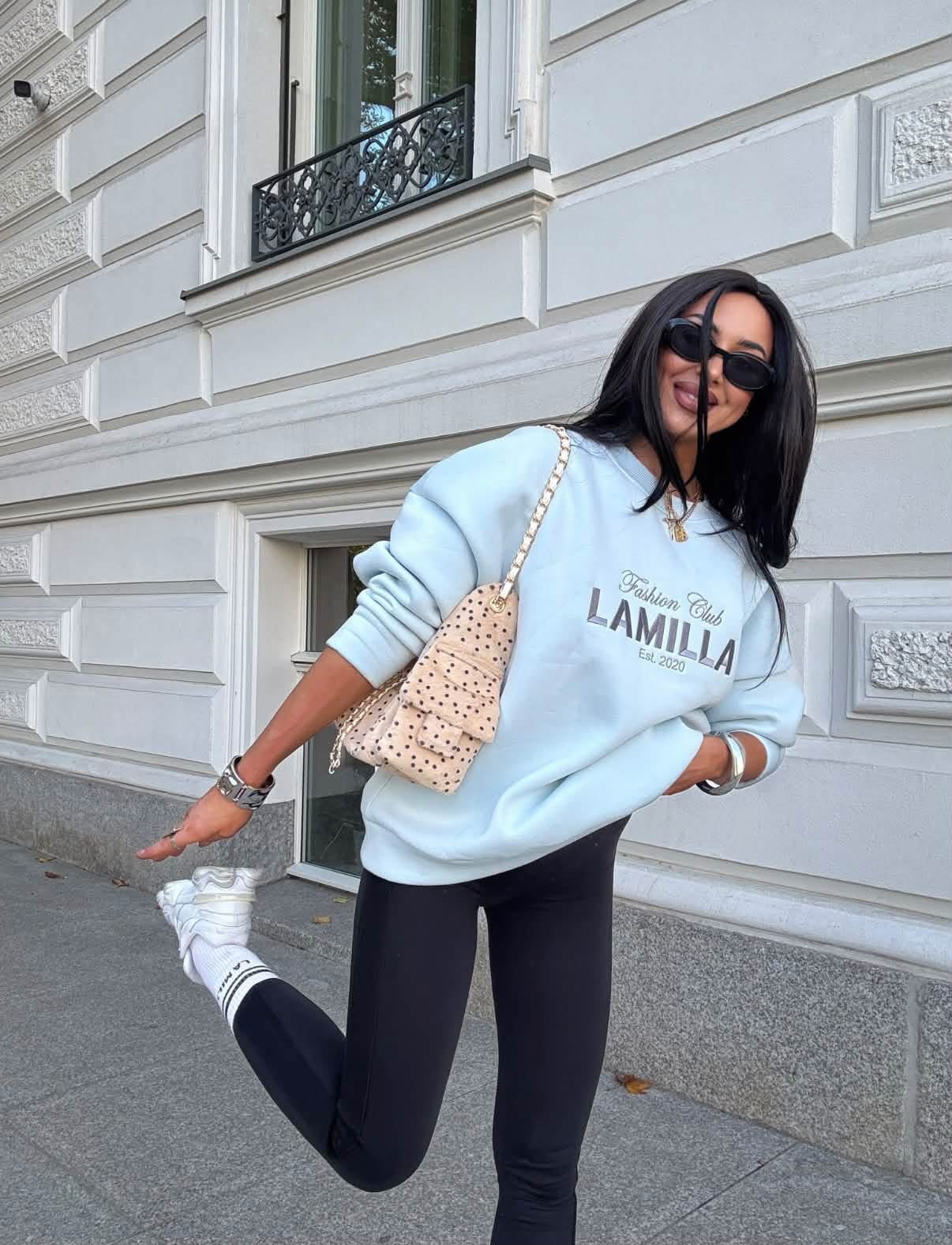 La Milla | Bluza Fashion Club | Błękit | UNI